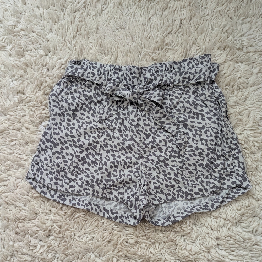 Leopard Print Women's Shorts